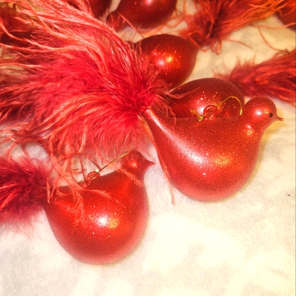 Red bird Ornaments/ Pier one - Picture 3 of 8